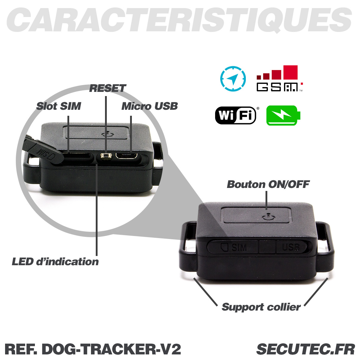 Traceur GPS SANS ABONNEMENT  Traceur, Animaux, Application mobile